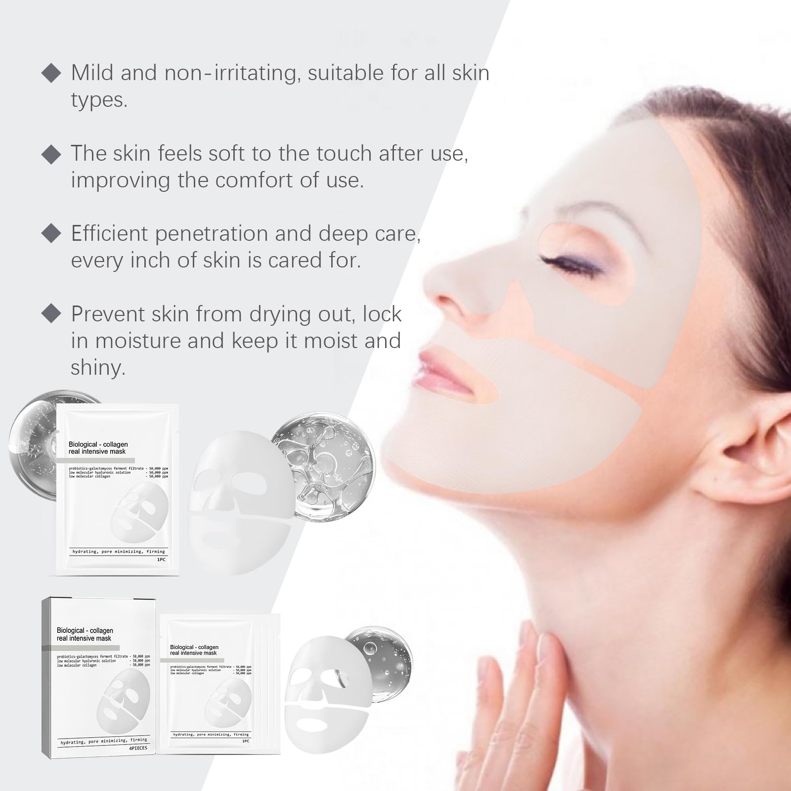 Skaind Hydraglow Deep Face Mask for Women, Sleep Mask, Face Masks